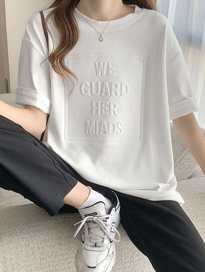 Tシャツ《立体ロゴオーバーTシャツ 全5色》