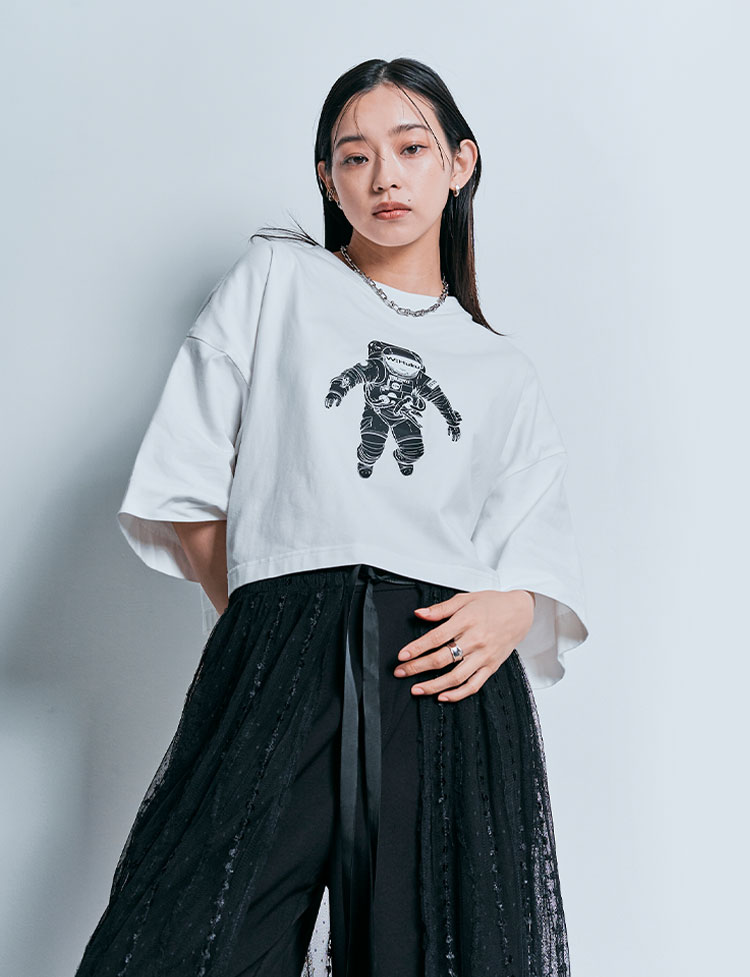 コスモプリントショートTシャツ